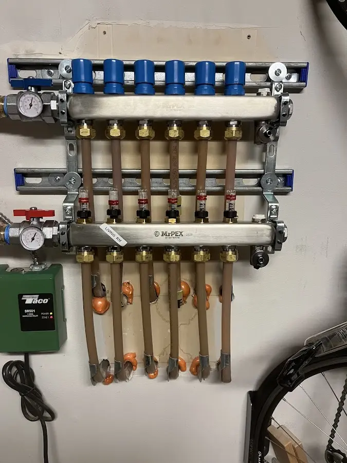 Plumber performing Leak Detection at a residential property in Stratford